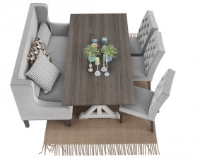 dining furnitures set 15 3D-Modell