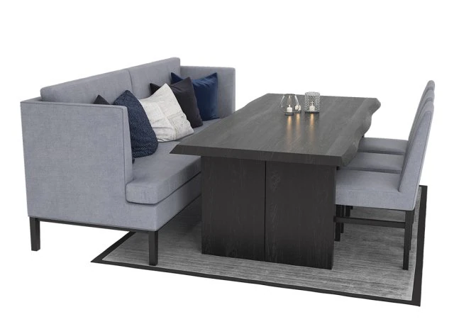 dining furnitures set 16 3D Model .c4d .max .obj .3ds .fbx .stl .blend 