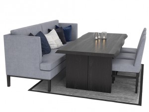 dining furnitures volumepack 3D मॉडल