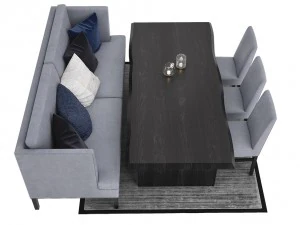 volumepack de m&oacute;veis de jantar Modelo 3D