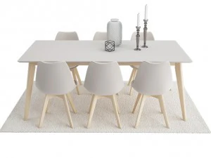 volumepack de m&oacute;veis de jantar Modelo 3D