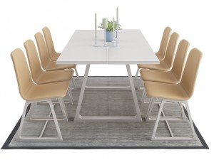 dining furnitures volumepack 3D मॉडल