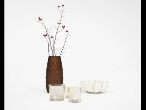 zestaw akcesori&oacute;w 08 Model 3D