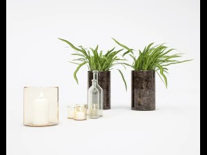 zestaw akcesori&oacute;w 10 Model 3D