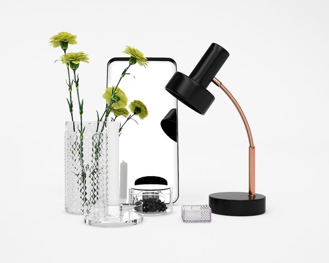 accessories set 13 3D 模型 .c4d .max .obj .3ds .fbx .stl .blend 