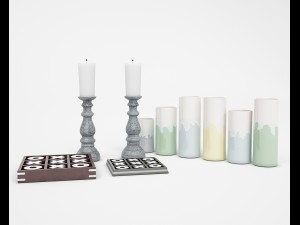 accessories set 17 3D Model