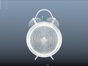 old alarm clock 3D Model