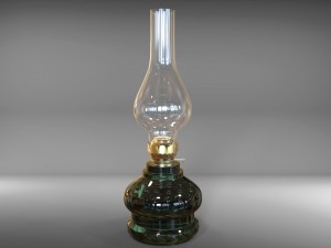 oil lamp 3D Model