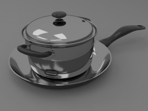 kitchen utensils 3D Model