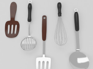 kitchen utensils 1 3D Модель