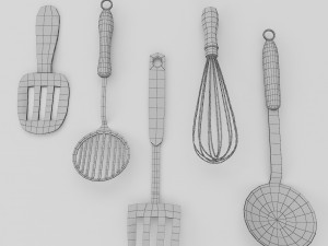 kitchen utensils 1 3D Модель