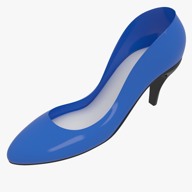 shoe 3D Model .c4d .max .obj .3ds .fbx .stl .blend