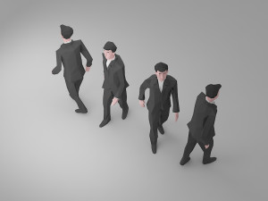 character low poly 2 3D 모델
