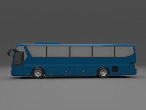bus hyundai universe Modello 3D
