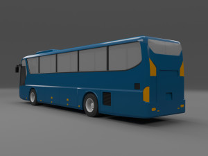 bus hyundai universe Modello 3D