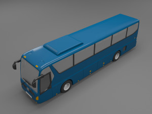 bus hyundai universe Modello 3D