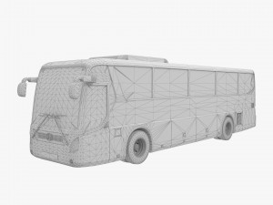 bus hyundai universe Modello 3D