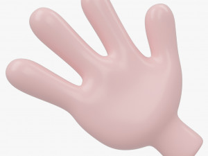 cartoon hand 3D Model