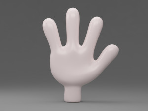 cartoon hand 3D Model