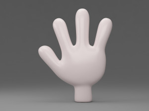 cartoon hand 3D Model