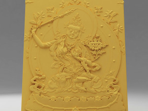 manjushri reliefs 3D 모델