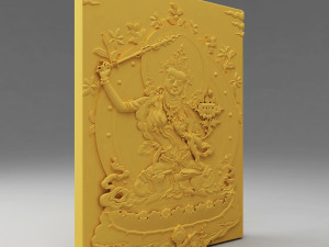 manjushri reliefs 3D 모델
