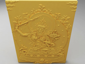 manjushri reliefs 3D 모델
