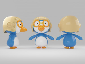 3d pororo penguin 3D Model