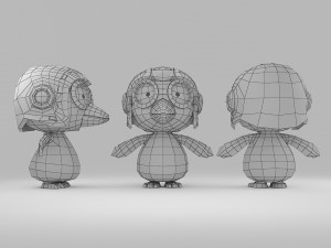 3d pororo penguin 3D Model
