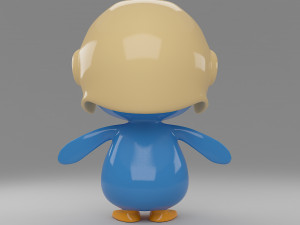 3d pororo penguin 3D Model