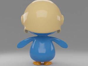 3d pororo penguin 3D Model