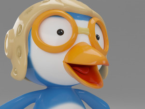 3d pororo penguin 3D Model
