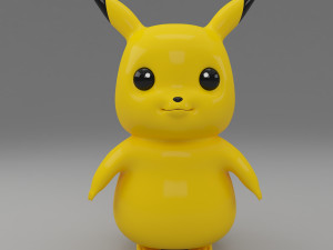 pikachu 3D 模型