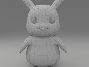 pikachu 3D 模型