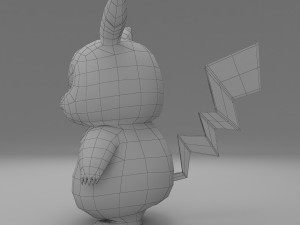 pikachu 3D 模型