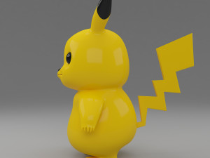 pikachu 3D 模型