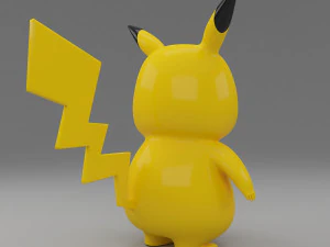 пікачу 3D Модель