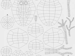 sneeuwpop olaf 3D Model