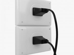 power outlet 3D 模型