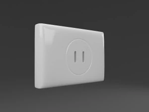 power outlet 3D Model