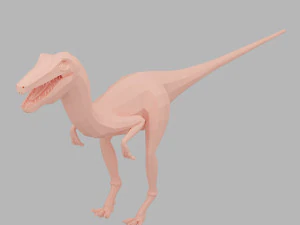 maglia base di dinosauri Modello 3D