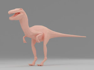 maglia base di dinosauri Modello 3D