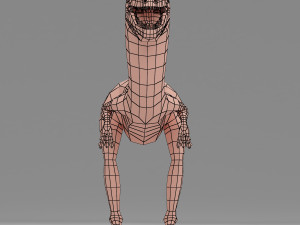 dinosaurs base mesh Model 3D