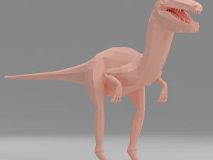 maglia base di dinosauri Modello 3D