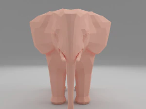 maille de base d'&eacute;l&eacute;phant Modèle 3D