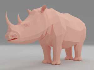 rhino base mesh 3D Model