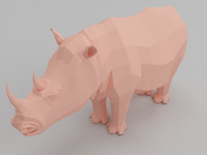 rhino base mesh 3D Model