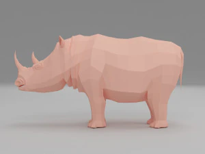rhino base mesh 3D Model