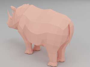 rhino base mesh 3D Model