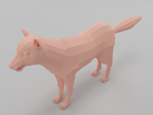 wolf base mesh 3D-Modell